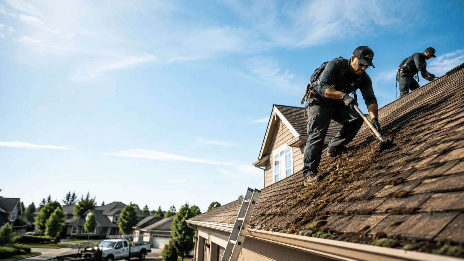 Roof Moss Removal in Beverly, MA near me